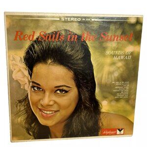 Sounds Of Hawaii Red Sails In The Sunset(Vinyl) Diplomat DS 2328 Good+ LP Record